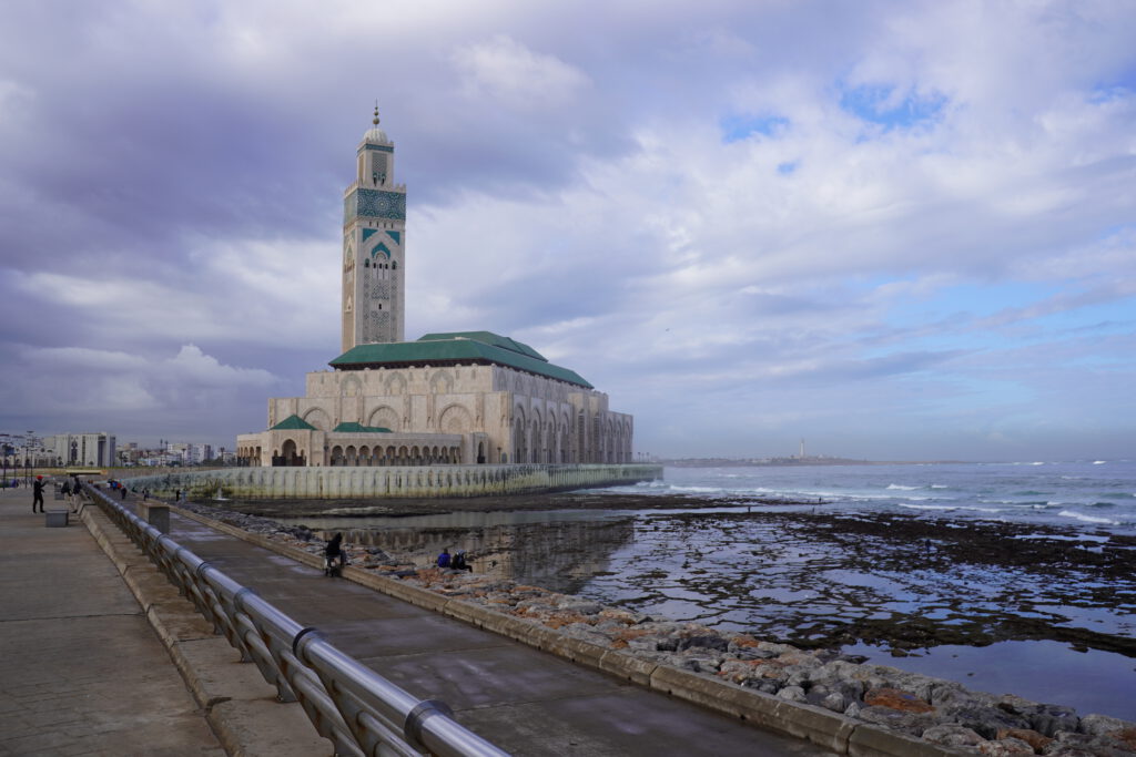 Mosque Hassan II in Casablanca