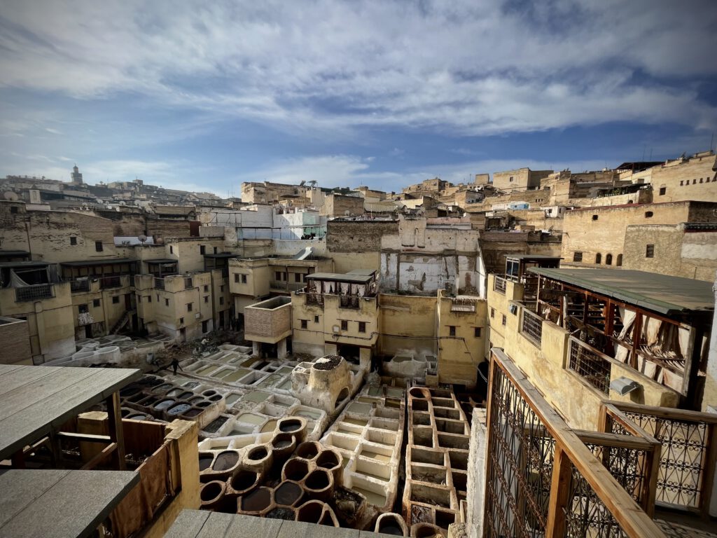 Tannery in Fes