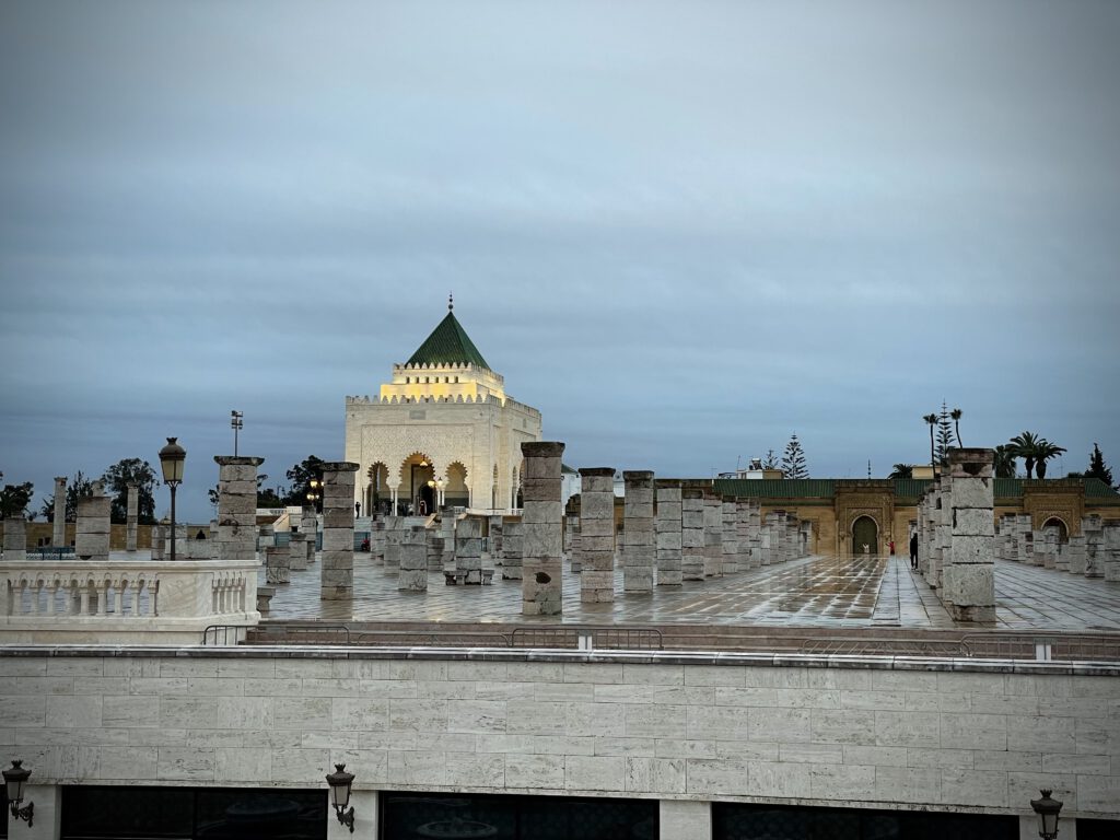 Mosque Hassan in Rabat